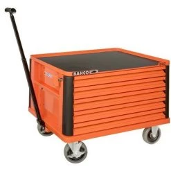 BAHCO - Coffre E72 5 Tiroirs Avec Roues, 693 Mm X 510 Mm X 542 Mm