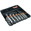 BAHCO - Jeu De Clés Mixtes à Cliquet Contre-coudées, Dimensions Métriques -7 Pc/pochette