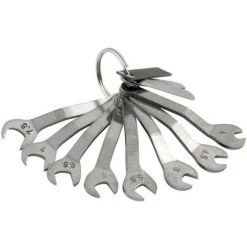 BAHCO - Jeu De Clés à Fourche Doubles Magnéto Sur Anneau, Métriques, Finition Chromée