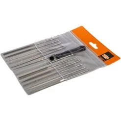 BAHCO - Jeu De Limes Aiguilles, Sans Manche, Coupe Nette, 140 mm - 12 pcs