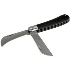 BAHCO - Couteau D’électricien à Lame Repliable Avec Double Lame 70/85 mm