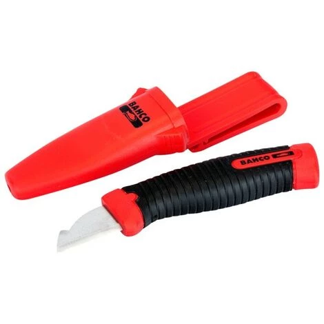 BAHCO - Couteau D'électricien à Dénuder Pour Droitiers, 145 mm 1 BAHCO - Couteau D'électricien à Dénuder Pour Droitiers, 145 mm
