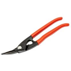 BAHCO - Cisaille à Tôle Coupe à Gauche Et Coupe Droite Matériaux Durs Ou Moyen, 280 mm