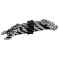 BAHCO - Jeu De Clés à Fourche Doubles, Dimensions En Pouces - 8 pcs/clip Plastique