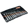BAHCO - Jeu De Clés Mixtes Contre-coudées, Dimensions Métriques - 17 Pcs/pochette