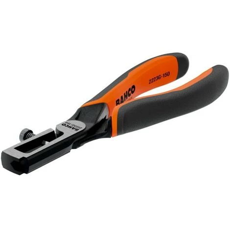 BAHCO - Pinces à Dénuder ERGO™, Avec Poignées Bimatière Et Finition Phosphatée, 167 mm 1 BAHCO - Pinces à Dénuder ERGO™, Avec Poignées Bimatière Et Finition Phosphatée, 167 mm