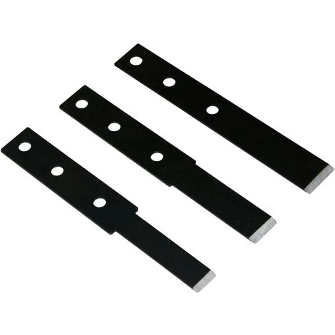 BAHCO - Jeu De 3 Lames Droites Pour Couteau Découpe Pare-brise 1 BAHCO - Jeu De 3 Lames Droites Pour Couteau Découpe Pare-brise