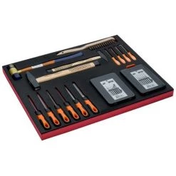 BAHCO - Jeu D'outils De Frappe/limes, Module Mousse 3/3 Fit&Go - 24 pcs