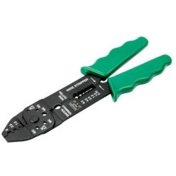 BAHCO - Pince De Sertissage/coupe/dénudage Avec Poignées Vertes 14 AWG-10 AWG