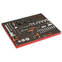 BAHCO - Module 3/3, Douilles 1/4-3/8, Tvis Manche T, Pied à Coulisse, Jeu D'embouts-192p