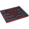 BAHCO - Jeu De Clés Mixtes à Cliquet, Module Mousse 3/3 Fit&Go - 7 pcs