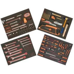 BAHCO - Module De 4 mousses MRO - 147 pcs