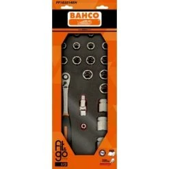 BAHCO - Module Mousse Fit&Go 1/3, Douilles 1/2"- 21 Pcs Emballage Individuel