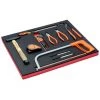BAHCO - Kit D'outils Pince/frappe/mesure, Module Mousse 3/3 Fit&Go - 18 pcs