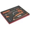 BAHCO - Kit D'outils De Mesure Et De Coupe, Module Mousse 3/3 Fit&Go - 9 pcs