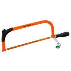 BAHCO - Monture De Scie à Métaux Traditionnelle Avec Câble De Sécurité, 500 mm