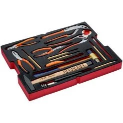 BAHCO - Jeu D’outils Modules Mousse Pour Caisses Rigides à Usages Intensif - 15 pcs