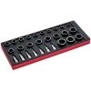 BAHCO - Jeu De Douilles 1/2", Module Mousse 1/3 Fit&Go - 28 pcs