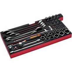BAHCO - Jeu D’outils Métrique, Module Pr Caisses à Outils Métalliques 1483K/1483KHD-49pc