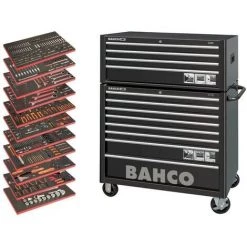 BAHCO - Servante Avec 758 Outils à Usage Général