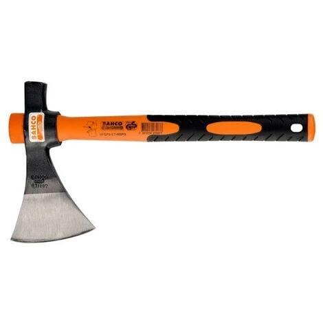 BAHCO - Hache De Camping Avec Manche En Fibre De Verre, Type Français 1 BAHCO - Hache De Camping Avec Manche En Fibre De Verre, Type Français