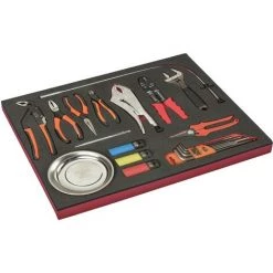 BAHCO - Module 3/3, Pinces, Clés Mâles, Coupelle Magnétique Et Outil De Préhension-23pc