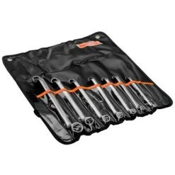 BAHCO - Jeu De Clés Polygonales Doubles Longues Coudées - 7 pcs/pochette