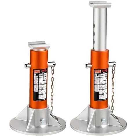 BAHCO - Paire De Chandelles Aluminium 2,5 T 1 BAHCO - Paire De Chandelles Aluminium 2,5 T