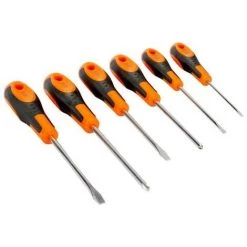 BAHCO - Jeu De Tvis à Fente/PH, Poignée Caoutchouc, 5,5-6,5 mm/3-4 mm/PH1-PH2 - 6 pc