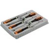 BAHCO - Jeu De Tvis TORX®/6 Pans ERGO™ Lame Traversant, Poignée Résistante Aux Chocs-5pc