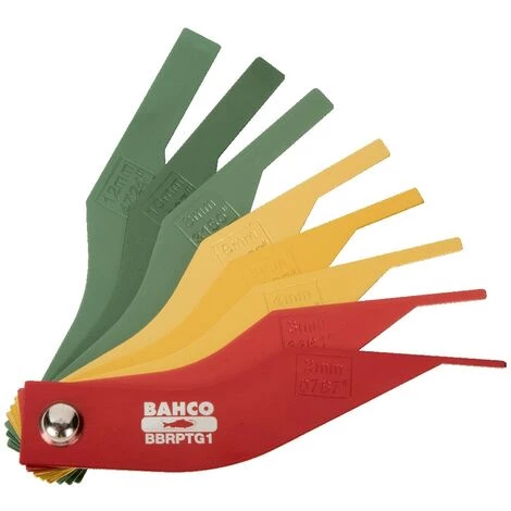 BAHCO - Jauge D'épaisseur De Plaquette De Freins 1 BAHCO - Jauge D'épaisseur De Plaquette De Freins