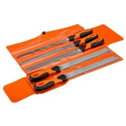 BAHCO - Jeu De Limes Avec Manche ERGO™, 4 Bâtardes/1 Mi-douce 250 mm - 5 pcs