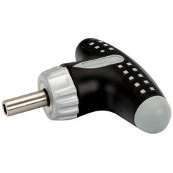 BAHCO - Tournevis à Cliquet Porte-embouts 1/4" Avec Manche En T Court, 68 mm