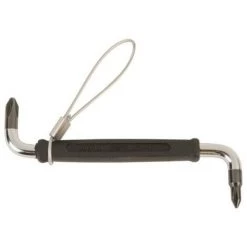 BAHCO - Clé Double Coudée Pour Vis Phillips PH1 Et PH2 Avec Fil D’acier, 100 mm