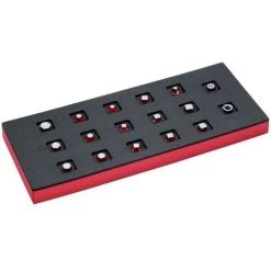 BAHCO - Jeu De Douilles Mixtes Pour Vidange, Module Mousse 1/3 Fit&Go - 17 pcs