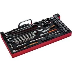 BAHCO - Jeu D’outils En Pouces, Module Pr Caisse à Outils Métallique 1483K/1483KHD-77pc