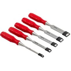 BAHCO - Jeu De Burins Avec Manche En Polypropylène - 5 pcs/blister