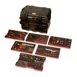 BAHCO - Kit D’outils Pr Maintenance Générale Dans Mallette Rigide Usage Intensif - 162pc