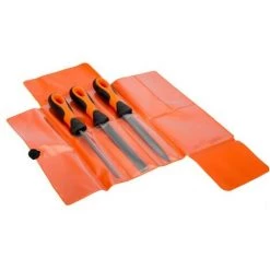 BAHCO - Jeu De Limes Avec Manche ERGO™, Pour Taille Mi-douce, 150 mm - 3 pcs