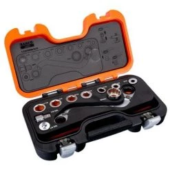 BAHCO - Jeu De Clés Polygonales à Cliquet En Forme De S Et Adaptateurs - 29 Pcs/boîte