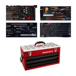 BAHCO - Kit D’outils Aviation - 129 pcs/caisse Métallique