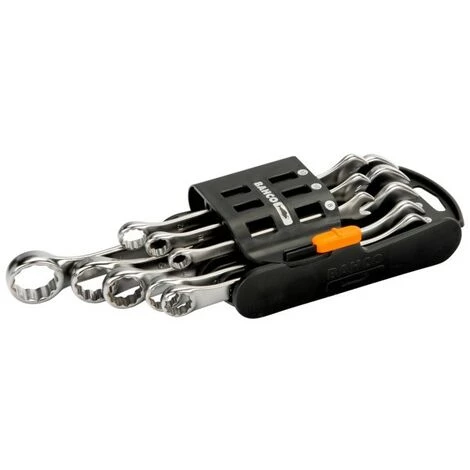 BAHCO - Jeu De Clés Mixtes Plates Métriques 8 Pcs/étui Plastique 1 BAHCO - Jeu De Clés Mixtes Plates Métriques 8 Pcs/étui Plastique