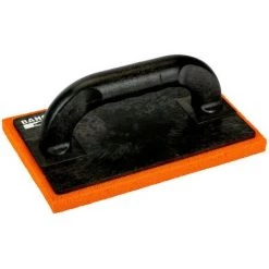 BAHCO - Platoir Pr Enduit En Caoutchouc Dur, Poignée Polystyrène Anti-chocs, 215mmx135mm