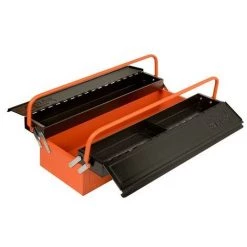 BAHCO - Caisse à Outils 3 compartiments, 170 Mm X 225 Mm X 565 Mm, 10 Kg