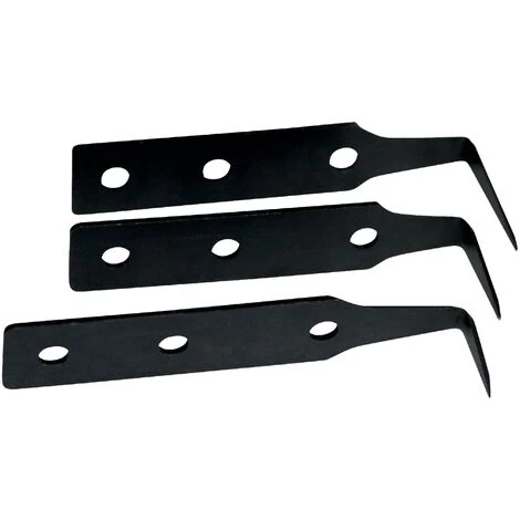 BAHCO - Jeu De 3 Lames Pointes Courbes Pour Couteau Découpe Pare-brise 1 BAHCO - Jeu De 3 Lames Pointes Courbes Pour Couteau Découpe Pare-brise
