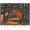 BAHCO - Jeu De Tournevis/outils De Coupe, Module Mousse 3/3 Fit&Go - 16 pcs