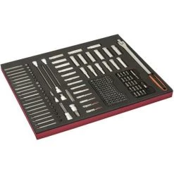 BAHCO - Module Mousse Fit&Go 3/3, Douilles 1/2" & 3/8" & Jeu D'embouts - 177 Pcs