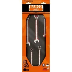 BAHCO - Module Mousse Fit&Go 1/3, Clés à Cliquet 1RM - 5 Pcs Emballage Individuel