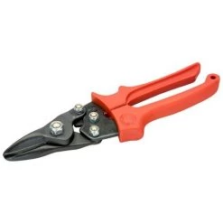 BAHCO - Cisaille à Tôle Coupe Droite Puissance Augmentée Grâce à L’action Levier, 250mm