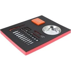 BAHCO - Jeu De Douilles/embouts Avec Coupelle Magnétique, Module 2/3 Fit&Go - 53 pcs